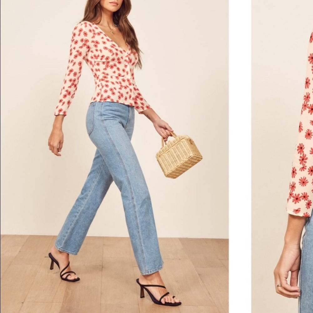 NEW Reformation Jemma Top - Picture 4 of 8